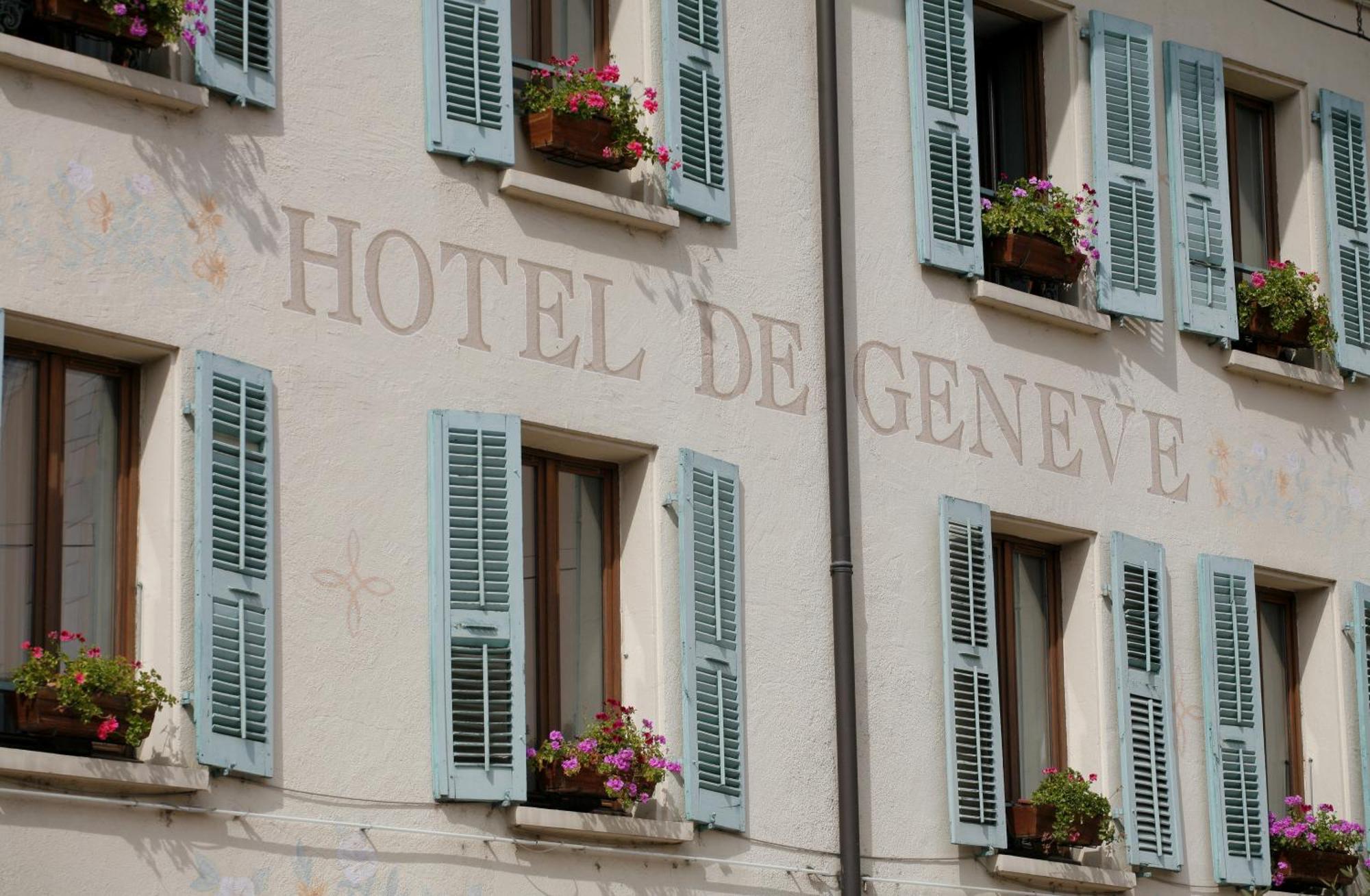 Hotel De Geneve Et Restaurant , Faverges-Seythenex Zewnętrze zdjęcie